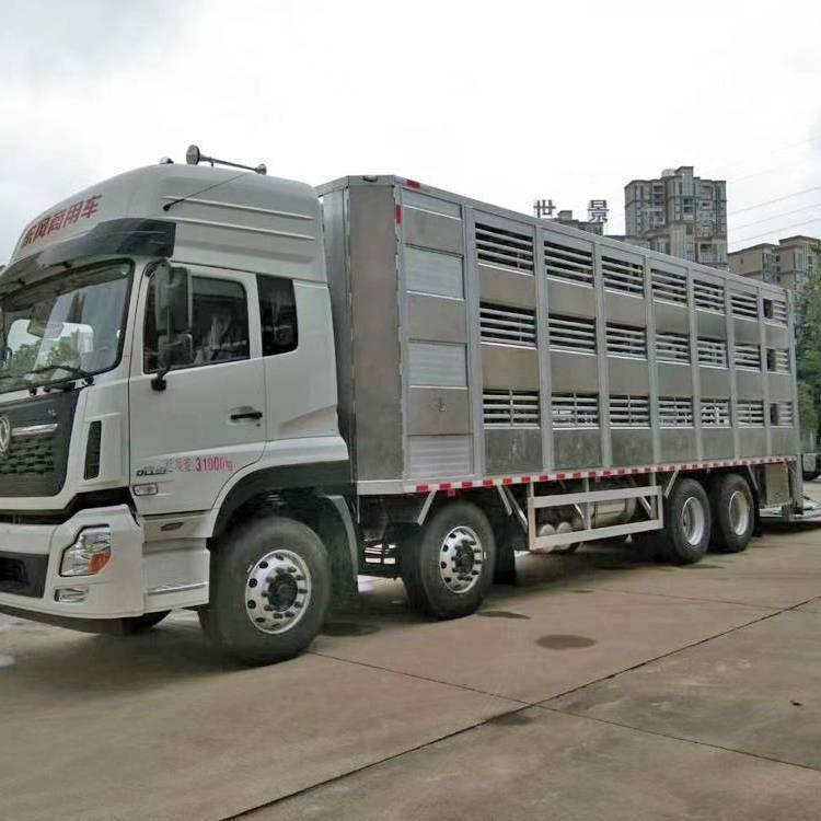 東風9.6米鋁合金運豬車 打造豬崽運輸新標桿，國六恒溫科技護航
